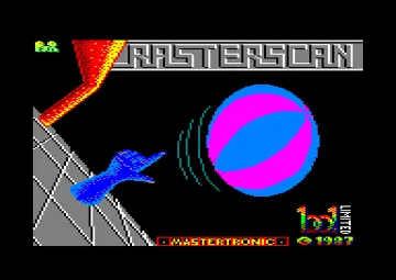 Rasterscan (UK) (1987) (Trainer) screen shot title